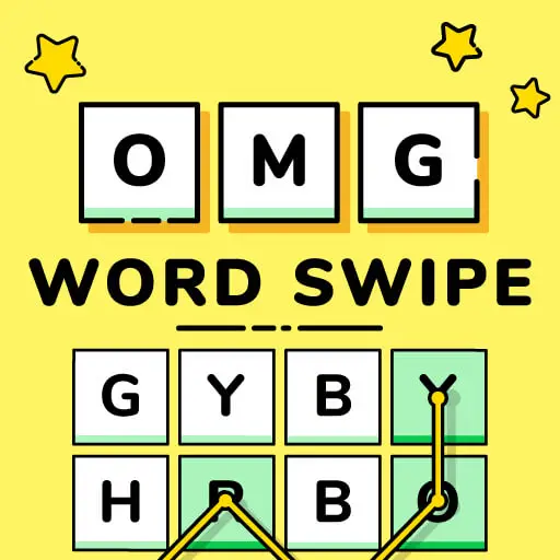 OMG Word Swipe 無料パズルゲームで遊ぶ - 脳トレ・単語パズル