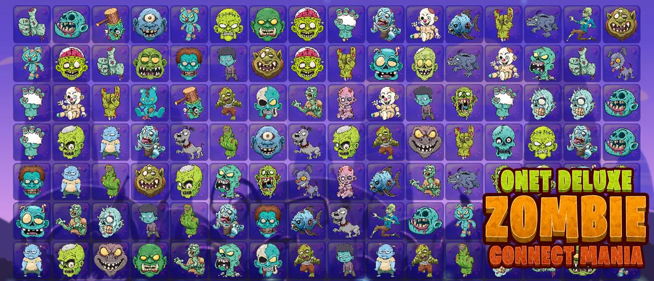 Onet Zombie Connect 2 Jogos de Puzzles Grátis Online