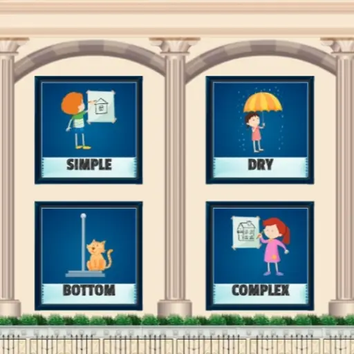 Opposite Photo Match - Jogo de Quebra-Cabeça Educativo Grátis