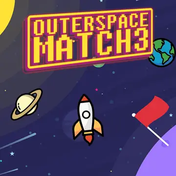 Outerspace Match 3 - Ücretsiz Online Eşleştirme Oyunu