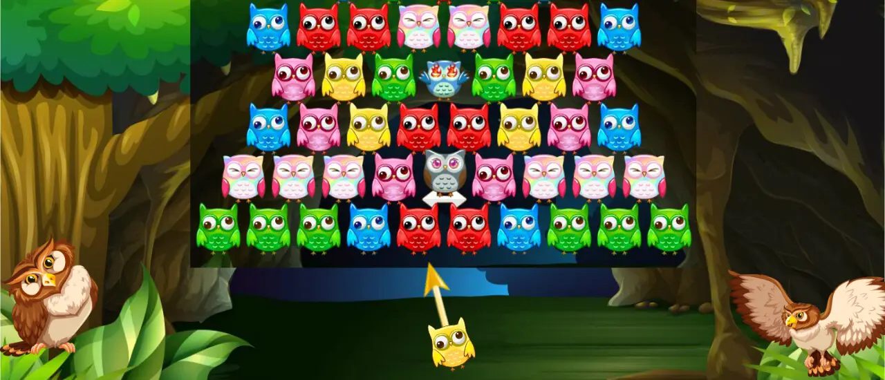 Owl Shooter オウルシューティング - 無料で遊べるバブルシューティングゲーム