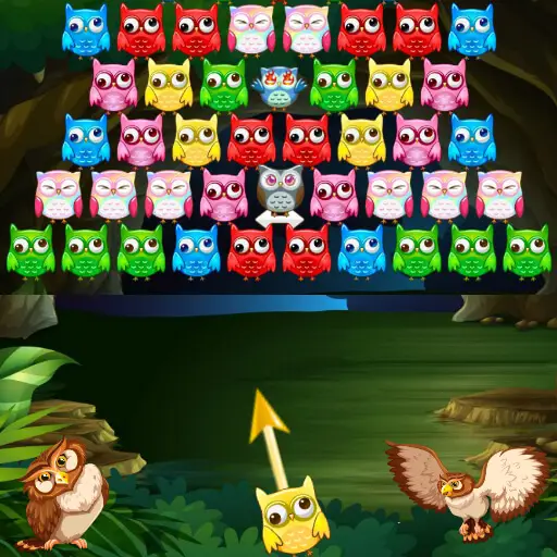 Owl Shooter オウルシューティング - 無料で遊べるバブルシューティングゲーム