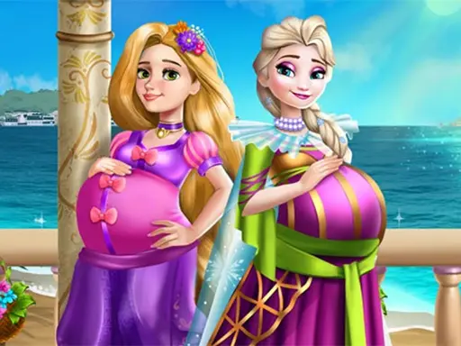 Palace Princesses Pregnant BFFs - Jogo de Vestir Online Grátis