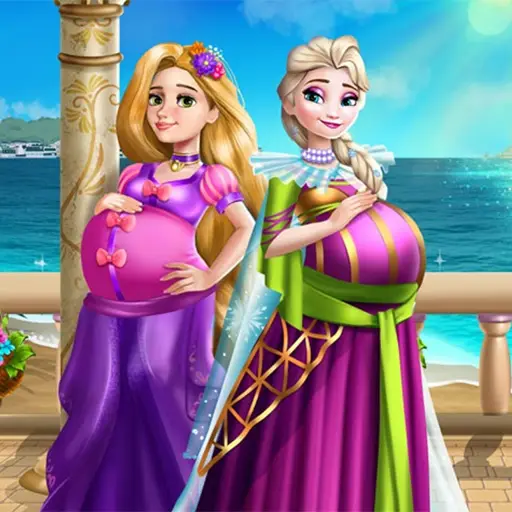 Palace Princesses Pregnant BFFs - Jogo de Vestir Online Grátis