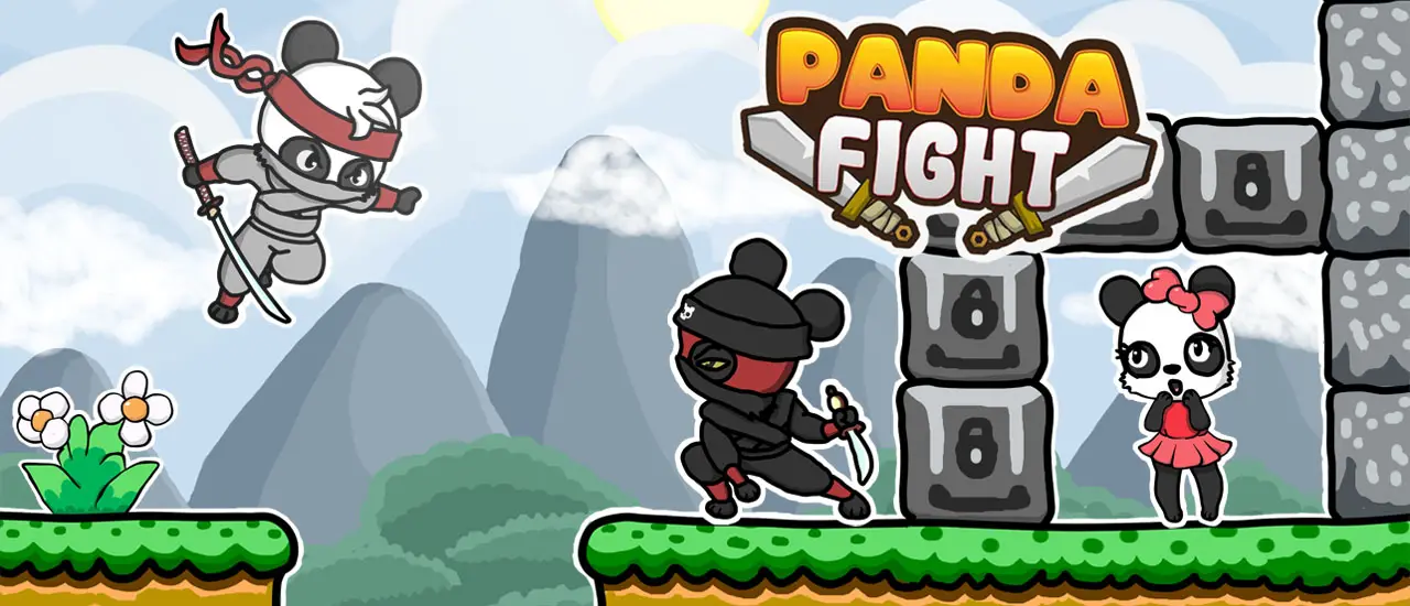 Panda Fight - オンライン無料アクションゲームで遊ぼう