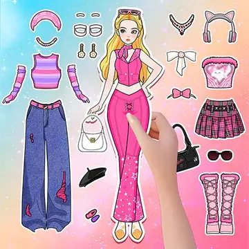 Paper Doll Diary: Juego de Vestir y Manualidades Gratis