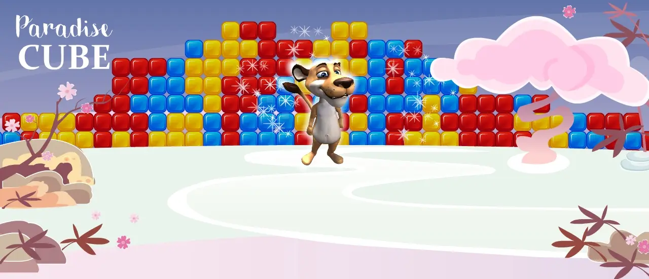 Paradise Cube - Beliebtes Match-3 Spiel online kostenlos spielen