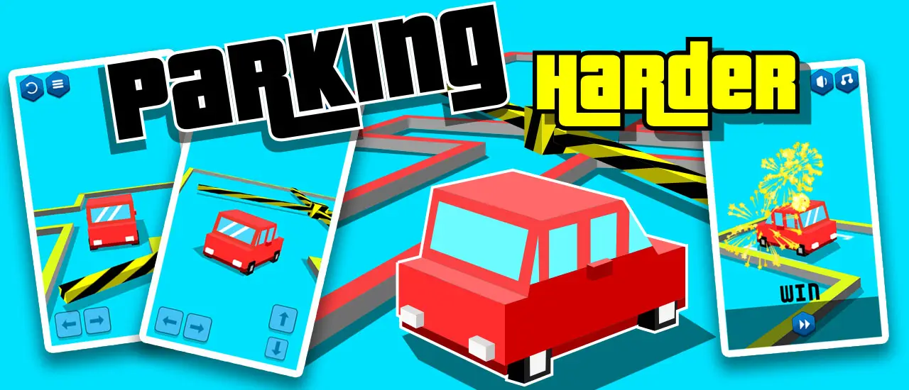 Parking Harder - Fun Car Parking Game to Play Online for Free