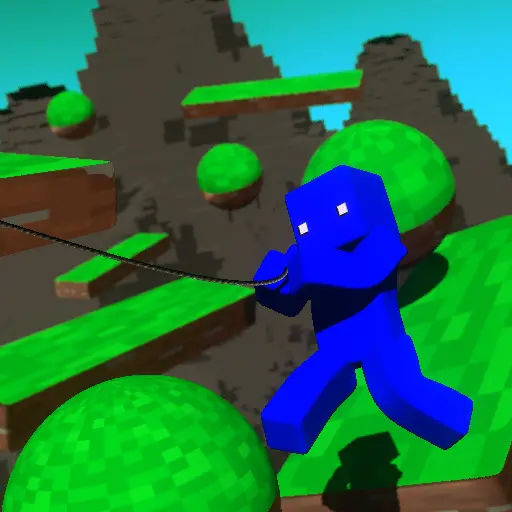 Parkour Boss - Jeu de plateforme 3D avec grappin gratuit