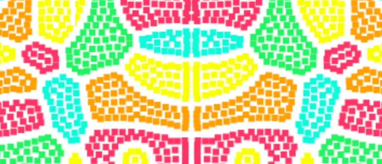 Particolo kostenlos spielen - Retro Puzzlespiel online erleben