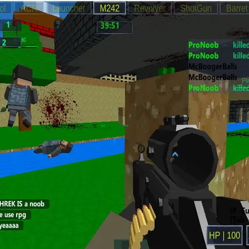 Party Pixel Apocalypse - Jouer en ligne, FPS multijoueur gratuit