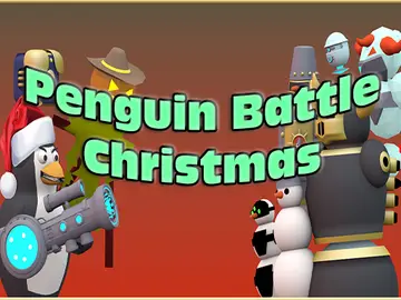 Penguin Battle Christmas - Jeu d'action en ligne gratuit