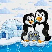 Penguins Jigsaw - Free Online Play Game with Fun Penguin Images