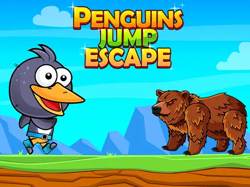 ペンギンズジャンプエスケープ - オンライン無料アドベンチャーゲーム