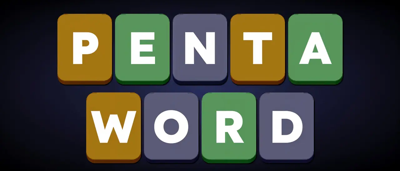Pentaword - Jogo de Palavras Online Grátis para Jogar