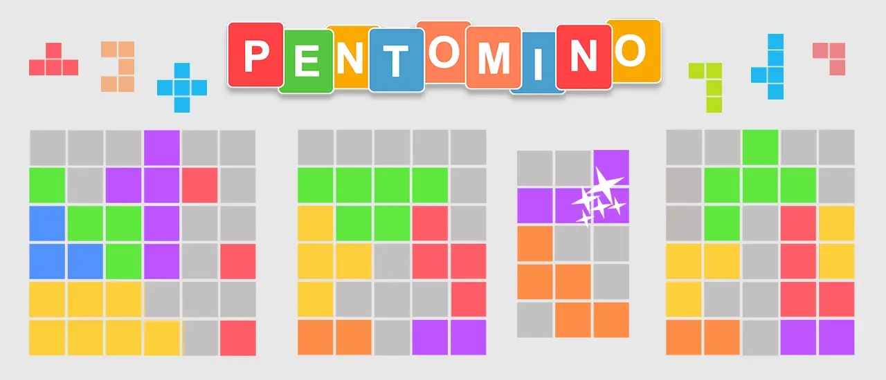 Pentomino لعبة الألغاز المجانية على الإنترنت