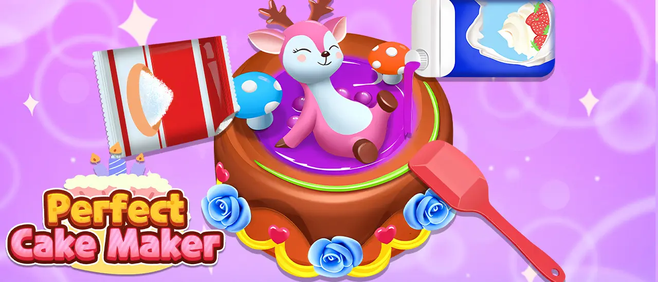 Perfect Cake Maker: Jogo de Cozinhar e Fazer Bolos Grátis