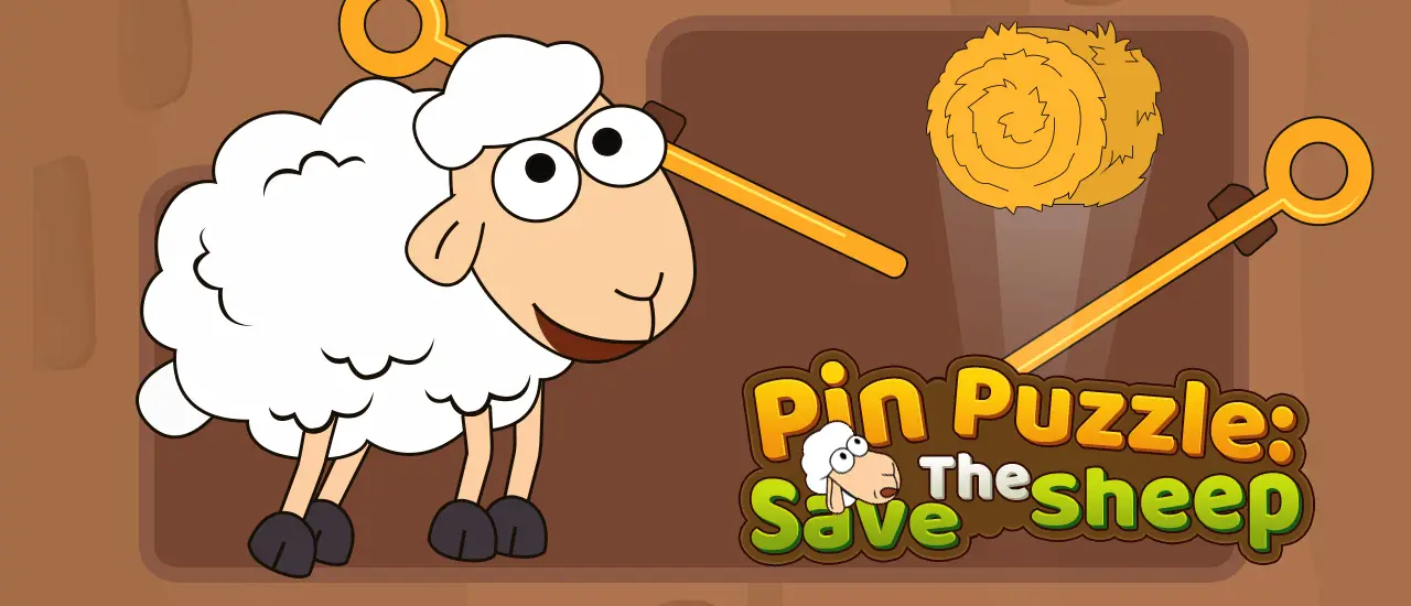 Pin Puzzle Save The Sheep - Jeu de Puzzle Gratuit à Jouer en Ligne