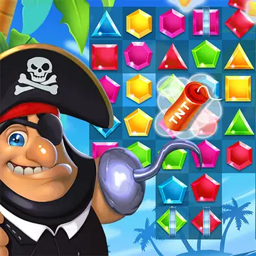 Pirates Match The Lost Treasure - Jeu de Match 3 en ligne gratuit