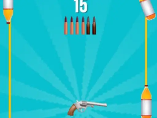 Pistols And Bottles : Jeu d'Action et Tir Facile à Jouer