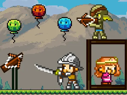 Pixel Archer Save The Princess - Ücretsiz Oyna