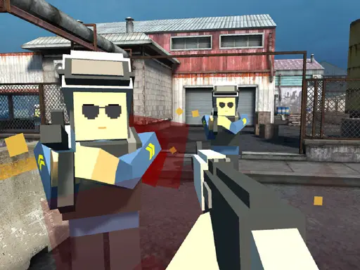 Pixel Factory Battle 3D.IO – Kostenloses Online Shooter Spiel spielen