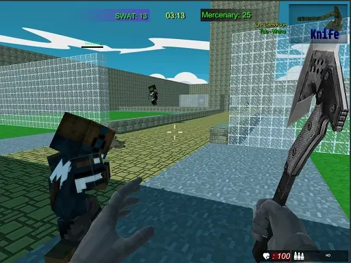 Pixel FPS SWAT Command - Jeu de Tir en Ligne Gratuit