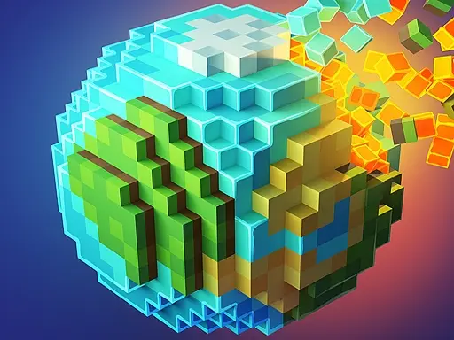 Pixel World - 無料の建築シミュレーションゲームで遊ぼう