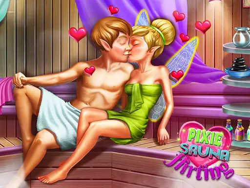 Pixie Sauna Flirting - Juego de Vestir y Citas Románticas
