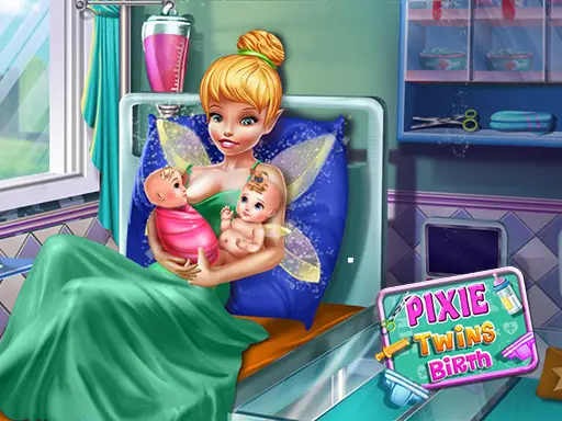 Pixie Twins Birth - Juego para cuidar gemelos hadas gratis