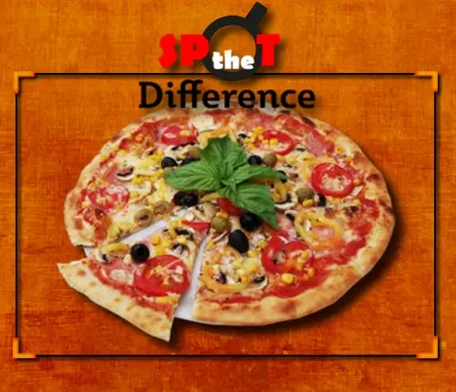 Pizza Spot the Difference – Kostenloses Online Suchspiel für Kinder & Erwachsene