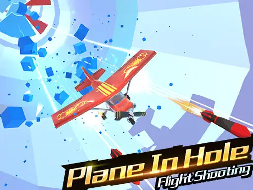 Plane In The Hole 3D - Kostenloses Flugspiel zum Spielen