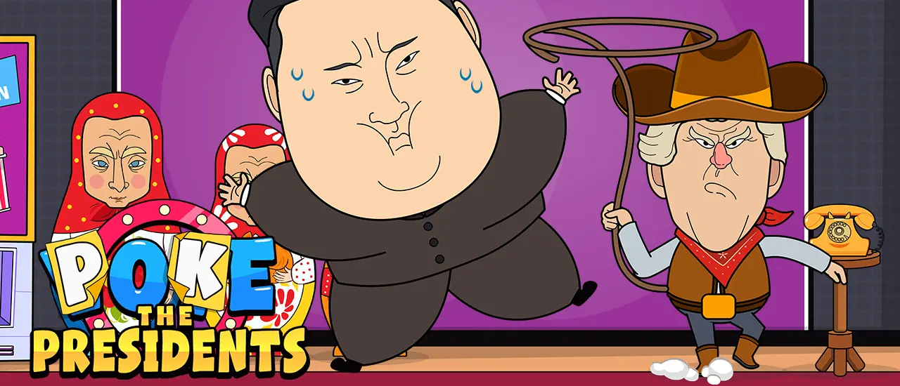 Poke The Presidents - Jogo de Ação e Diversão Online Grátis
