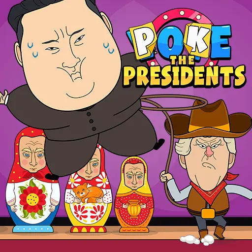Poke The Presidents - Jogo de Ação e Diversão Online Grátis