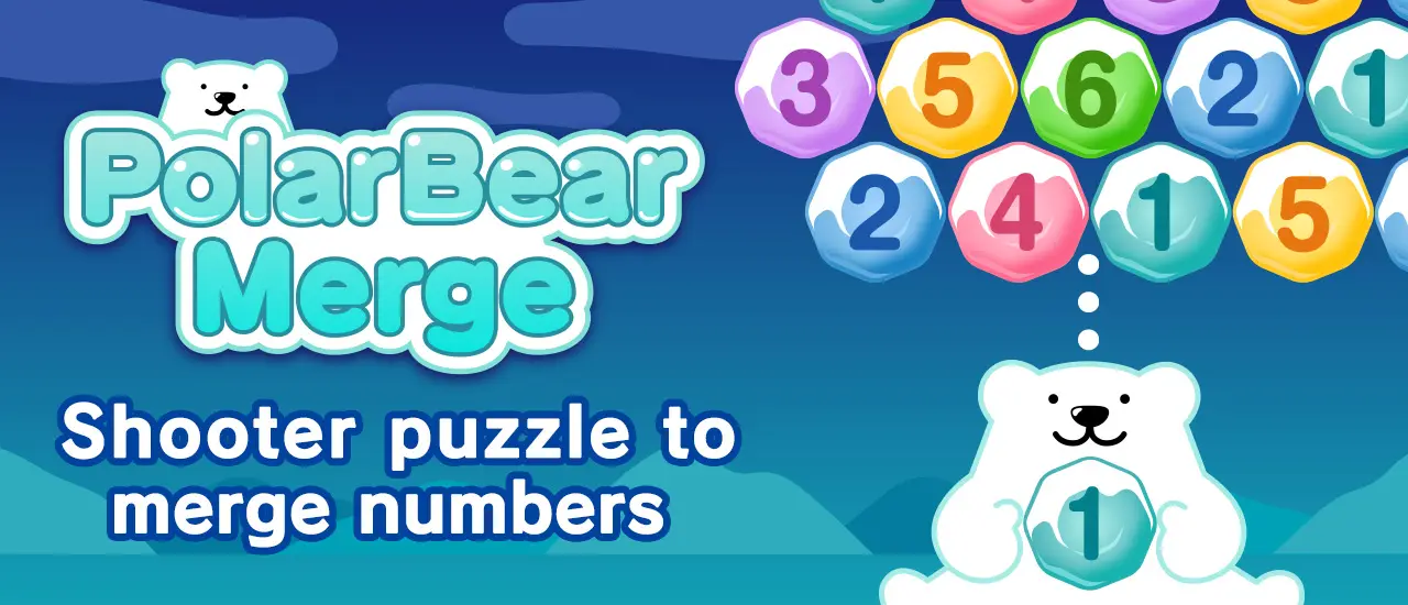 Polar Bear Merge - Jeu de Fusion et Tir de Glace Gratuit