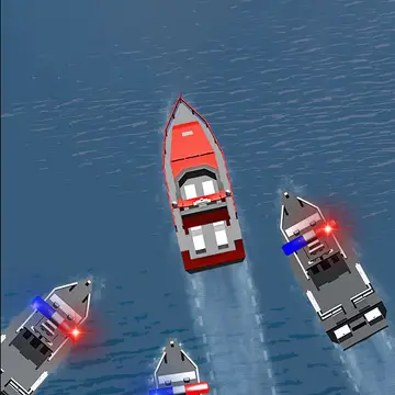 Police Boat Chase
