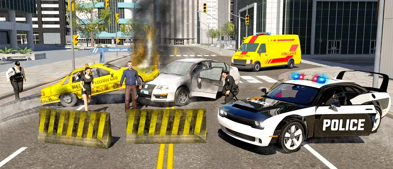 Police Car Cop Real Simulator 無料で遊べる警察車両シミュレーションゲーム