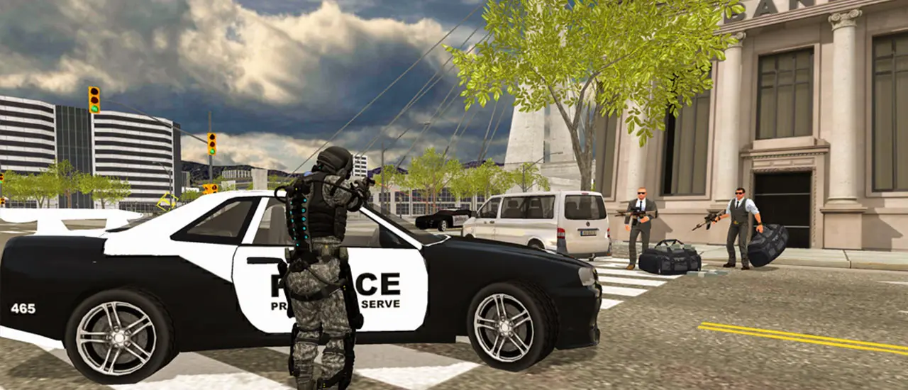 Police Cop Driver Simulator - Juego de conducir policía gratis