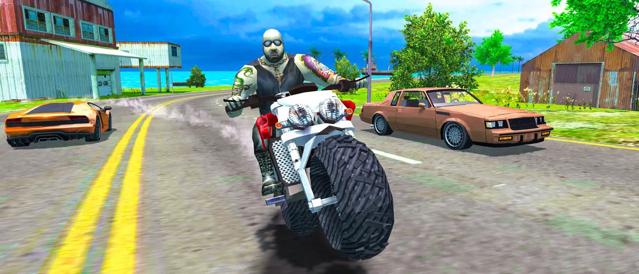 Police Motorbike Driver - Jeu de course de moto gratuite