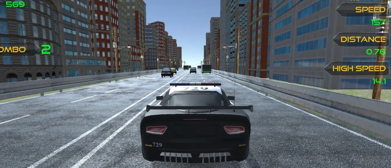 Police Traffic - Jeu de course de police en ligne gratuit