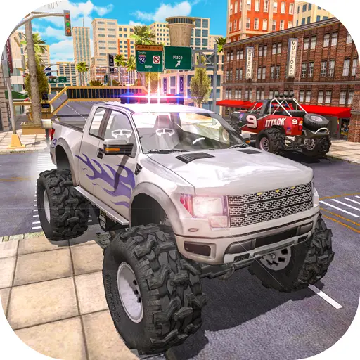 Police Truck Driver Simulator - Play Game & Drive Police Monster Trucks