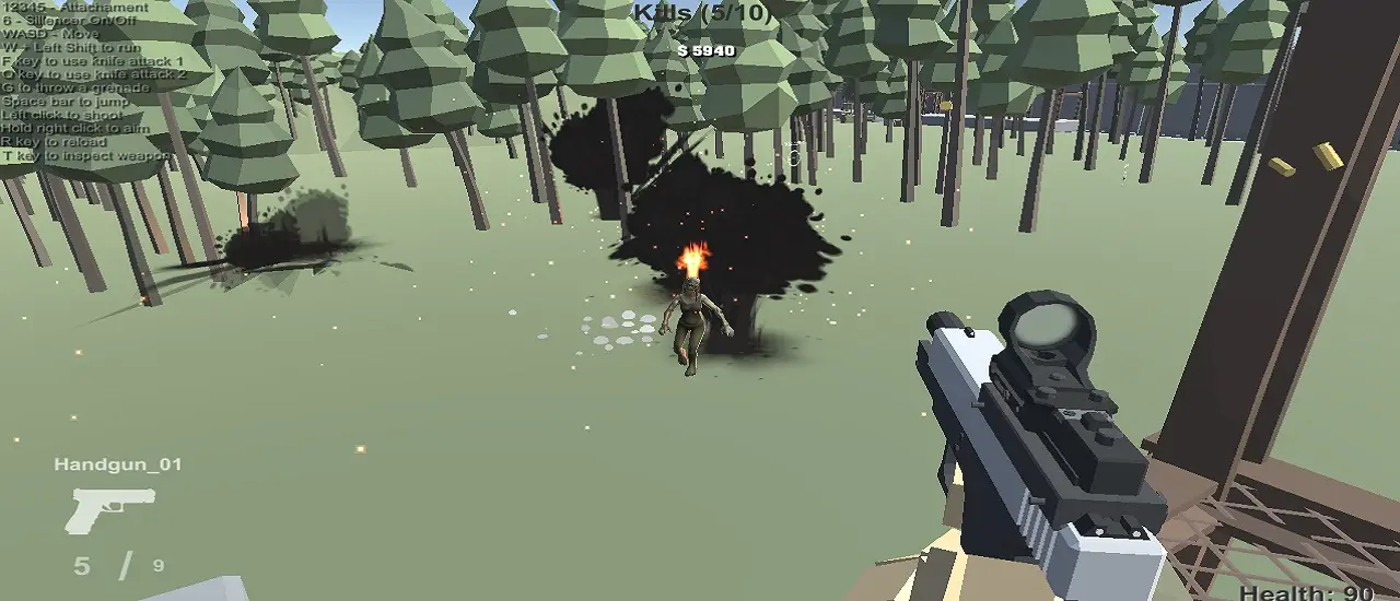 Poligon War Zombie Apocalypse – Kostenloses Shooter-Spiel online spielen