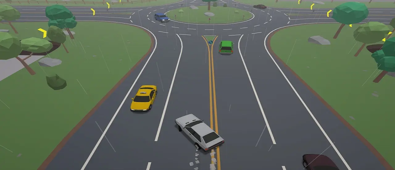 Polygon Drift: Endless Traffic Racing