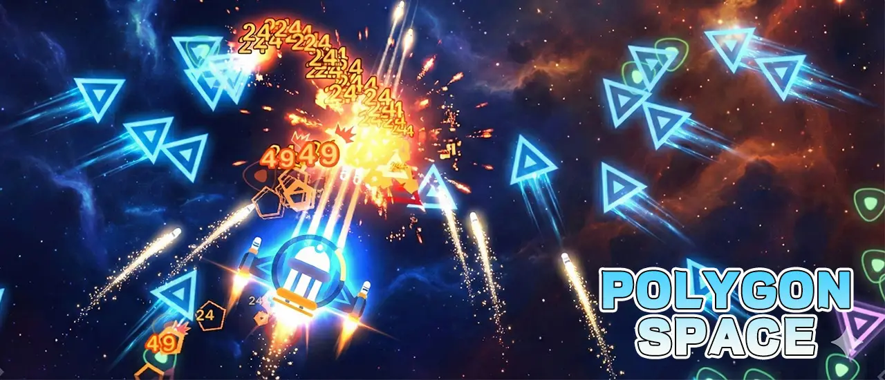 Polygon Space - Jeu de tir spatial gratuit en ligne