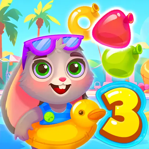 Pool Party 3 - Jeu de Match-3 en ligne gratuit
