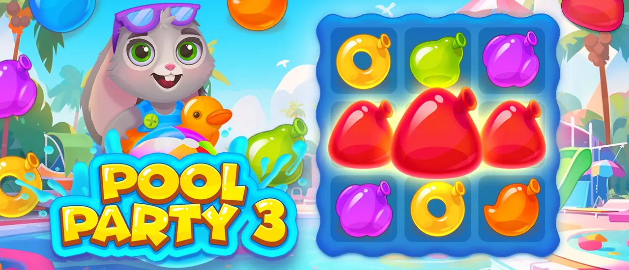 Pool Party 3 - Jeu de Match-3 en ligne gratuit
