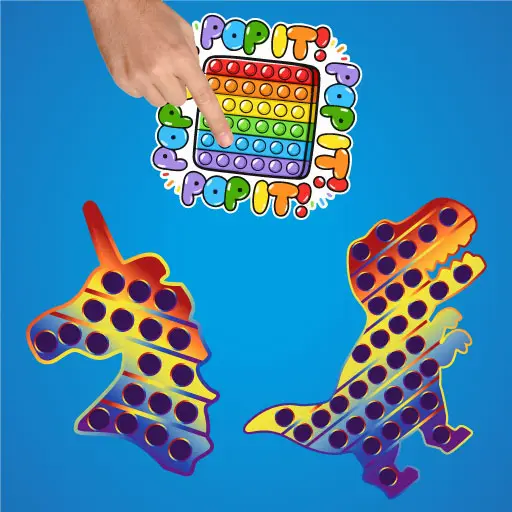 لعب لعبة Pop It Fidget المجانية - ألعاب التسلية والاسترخاء