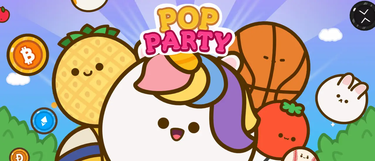 Pop Party - Suika Watermelon 無料パズルゲームで遊ぶ