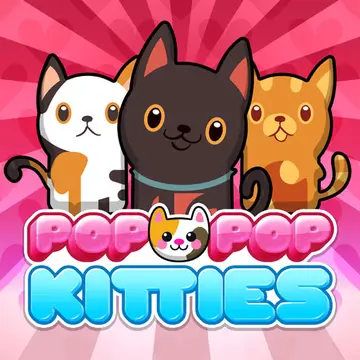 Pop Pop Kitties – Kostenloses Bubble Shooter Spiel online spielen