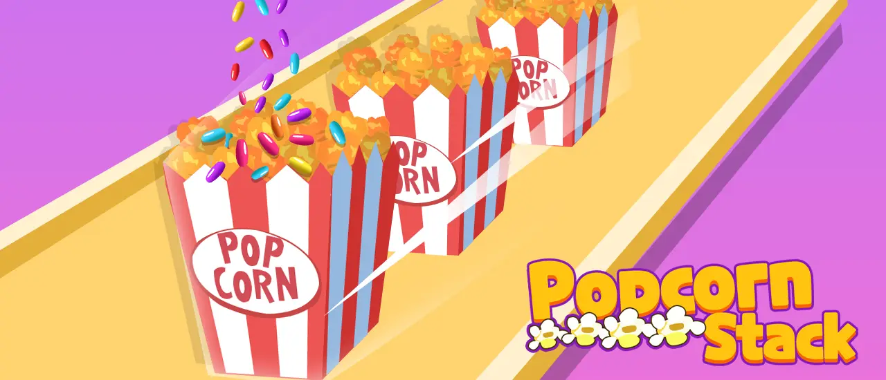 Popcorn Stack - Fun Casual Play Game for All Ages